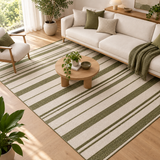 Tapete Chevron Ellegance Verde em ambiente decorado