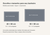 Guia proporcional de tamanhos 40 × 60 cm e 50 × 80 cm